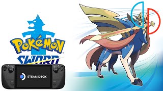 Pokémon Sword Steam Deck Gameplay Yuzu 30/60FPS