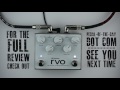 dedalo fx revolver rvo 3 overdrive booster guitar effects pedal demo video