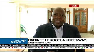 Update on ANC cabinet Lekgotla underway - Mzwandile Mbeje