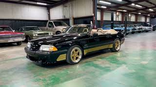 *SOLD* 1988 Ford Mustang Saleen Convertible #501 / 5.0 / 5 Speed / Supercharged / AC #239807