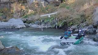 【レース映像】Slalom | 鳥貴族(鳥取大学 探検部)/ラフティングレース テイケイカップ スラローム | Japanese rafting race at Mitake