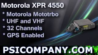 Motorola XPR 4550 Mototrbo Mobile Radio: Overview - visit us for new models!