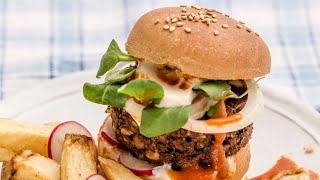 Livestream | vegane Frühlingsburger | X Vegan Masterclass