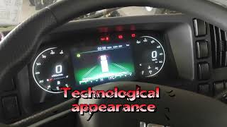 Qingling Isuzu NPR new LCD instrument panel