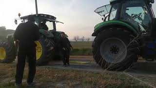 Deutz fahr 6160 vs jonn deer 155 r