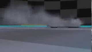 marussia on the track animation