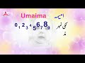 umaima name meaning in urdu