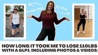 How Long It Took to Lose 110lbs (My FULL Story, With Pictures & Videos)