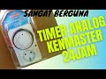 TIMER ANALOG KENMASTER 24 JAM 