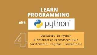 Learn Programming with PYTHON | Filipino | Basic Operators in Python Part (2 of 2)