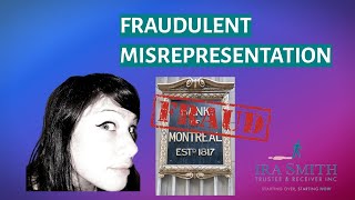 Fraudulent Misrepresentation: What is it and What are the Consequences?