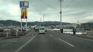 国道45号・下り　等速版　その2　岩手県陸前高田市→大船渡市→釜石市→宮古市・田老