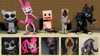 Monster School : All Horror Challenge Season 3  -Minecraft Animation