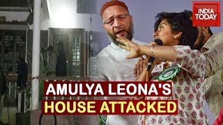 Pro-Pak Slogans Row: Accused Amulya Leona's House Attacked By Right Wing Groups