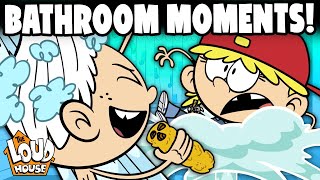 CRAZY & RELATABLE Bathroom Moments! | The Loud House