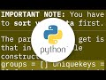 How do I use itertools.groupby()?