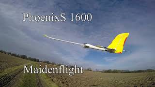 Phoenix S 742-74, 1600 mm (Bangood) - Maidenflight