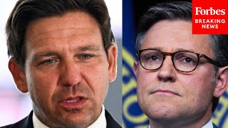 Reporter To Ron DeSantis: Should Congress Pass A Supplemental FEMA Package Before The Election?