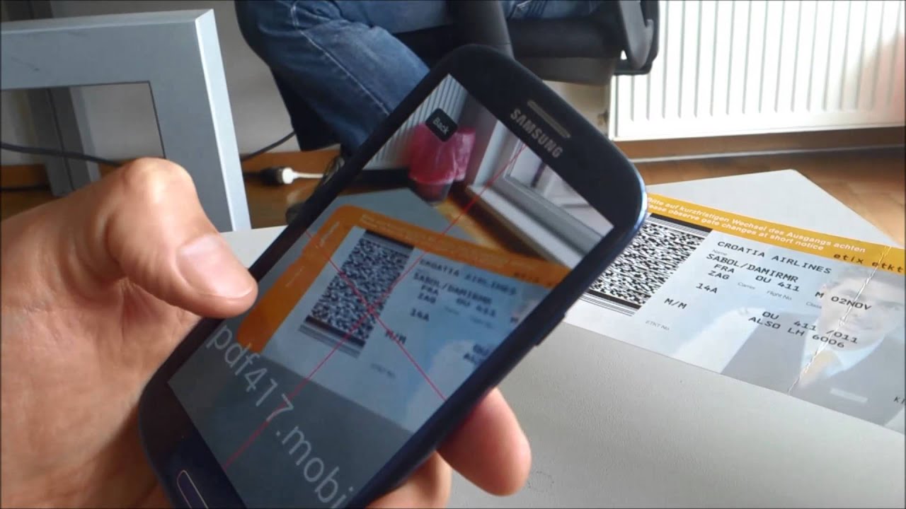 Pdf417 Sdk For Android And Ios Youtube