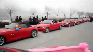 Chinese Wedding Fleet 2011陕西豪华婚礼车队.flv