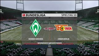 SV Werder Bremen - 1.FC Union Berlin Spieltag 14 Bundesliga 20/21