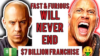**SHOCKING** 🤯 'Fast & Furious' will NEVER END‼️🤯 **$7 BILLION FRANCHISE** 💰🤑💵