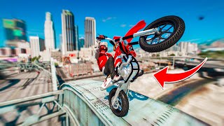 ULTIMATE REAL LIFE BIKE STUNTS! (GTA 5 Stunts & Fails)