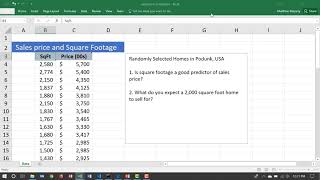 How to Use Excel for Linear Regression with the Data Analysis Toolpak