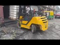 how to unload pallet truck at forklift