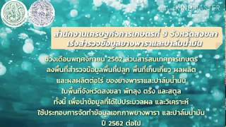 สศท 9 เทปที่ 40 สศท 9 เร่งสำรวจข้อมูลยางพาราและปาล์มน้ำมัน