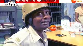 VIDEO:  Duty by wearing helmets in police station of Jamshedpur