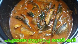 Special Sardine Mango Curry/പച്ച മാങ്ങയിട്ടു വെച്ച മത്തി കറി /AKKUSINTE ADUKKALA