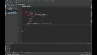 Java Programming Tutorials - 8 - Basic Calculator + Input User Data