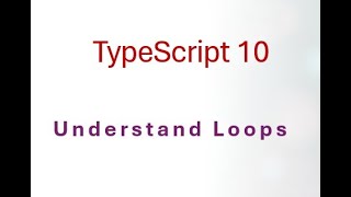 10 TypeScript Loops in TypeScript – for, while, do-while with Real-Life Examples (Beginner Guide)