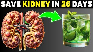 Top 10 Herbal Drinks to HEAL your KIDNEY Health in 26 Days | Number 3 will Surprise You