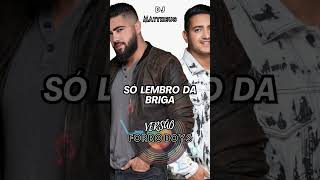 Henrique e Juliano - SÓ LEMBRO DA BRIGA ( VERSÃO FORRO BOYS ) DJ MATTHEUS