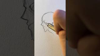 How to draw head from side view || Jmarron