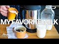 HOMEMADE Plant-Based Milk in SECONDS - My FAVORITE Vegan Milk Using ALMOND COW + Easy Pulp Recipe