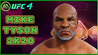 How to Create MIKE TYSON 2K20 | CAF Formula ! Create a Fighter - EA UFC 4