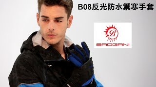 【寶嘉尼BAOGANI】 B08反光防水禦寒手套