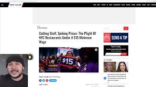 Minimum Wage Hike In NYC Resulted In Hours Cut, Price Increases, And Some Closures