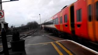 159005+159022 Honk into Yeovil Junction