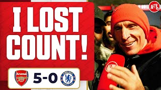 I Lost Count! (Lee Judges) | Arsenal 5-0 Chelsea