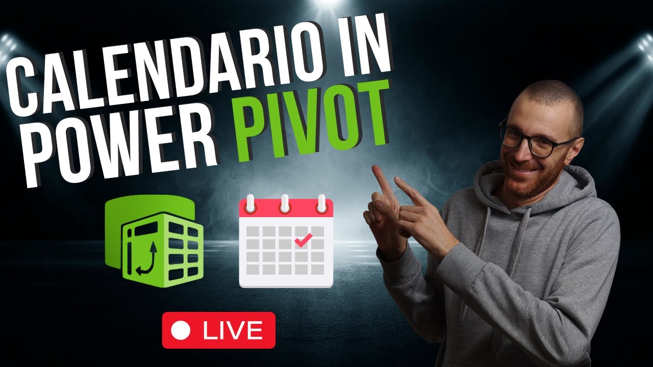 Calendario In Power Pivot Live Youtube
