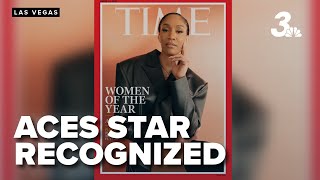 Las Vegas Aces MVP A'ja Wilson makes cover of TIME for 'Women of the Year' issue