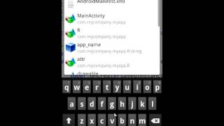 AIDE - Android Java IDE on Galaxy S2