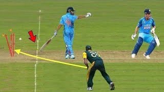 TOP 8 FUNNY RUN OUT IN CRICKET HISTORY || funniest run out