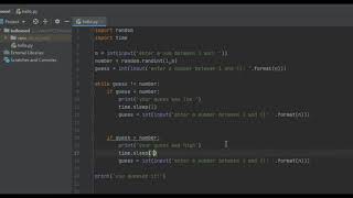 Python - Random Number Guessing Game