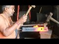 Talented Blacksmith Makes a Wonderful Tongs | smithing skill