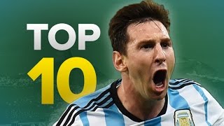 Top 10 2014 World Cup Goals | #NoRulesCup Unofficial Highlights